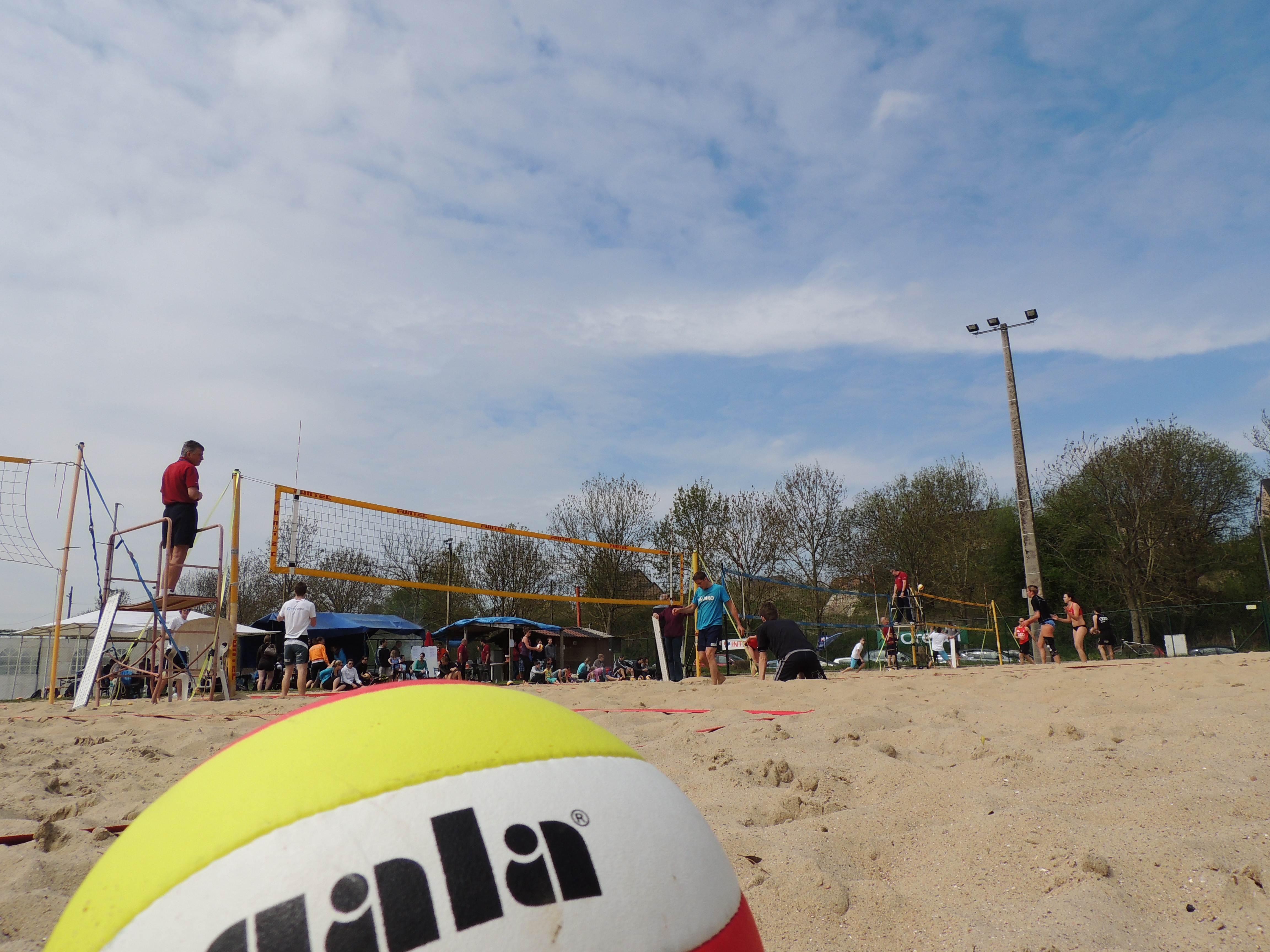 Manche préparatoire du Belgian Beach Volley Tour à Gembloux
