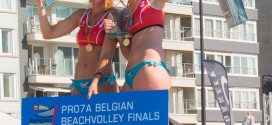 Fien Callens & Maud Catry sont les Championnes de Belgique de Beach-Volley 2013