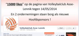 Asse Lennik devra atteindre 15 000 like sur sa page Facebook pour attirer 2 nouveaux head sponsors