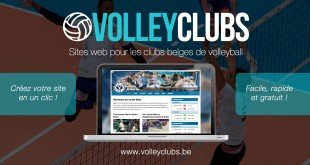 Volleyclubs.be met gratuitement à disposition un site internet pour votre club !