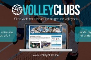 Volleyclubs.be met gratuitement à disposition un site internet pour votre club !